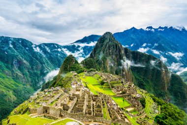 Antik Incas kasaba, Machu Picchu. Peru