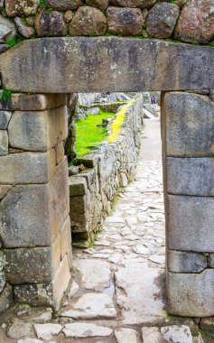 Antik Incas kasaba, Machu Picchu. Peru