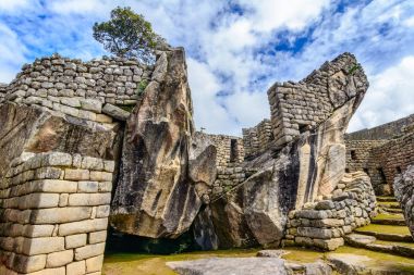 Antik Incas kasaba, Machu Picchu. Peru