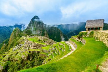 Antik Incas kasaba, Machu Picchu. Peru