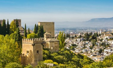 Alhambra, granada, İspanya