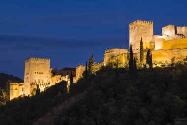 Alhambra, granada, İspanya
