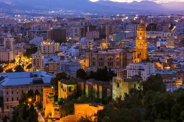 Katedral Malaga, Endülüs, İspanya — Stok fotoğraf