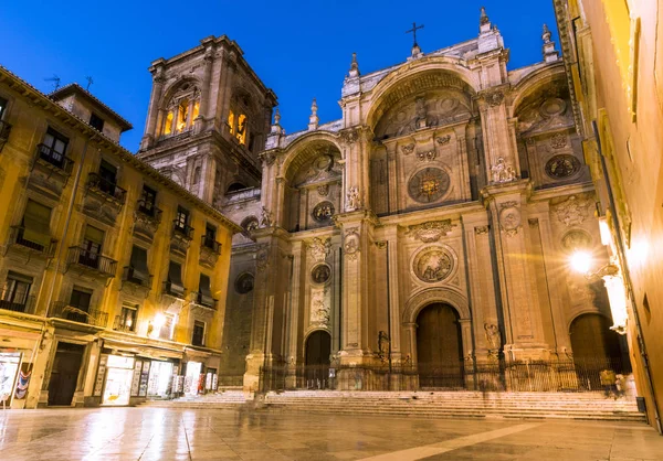 Katedra wcielenia. Głównej fasady, Hiszpania — Zdjęcie stockowe