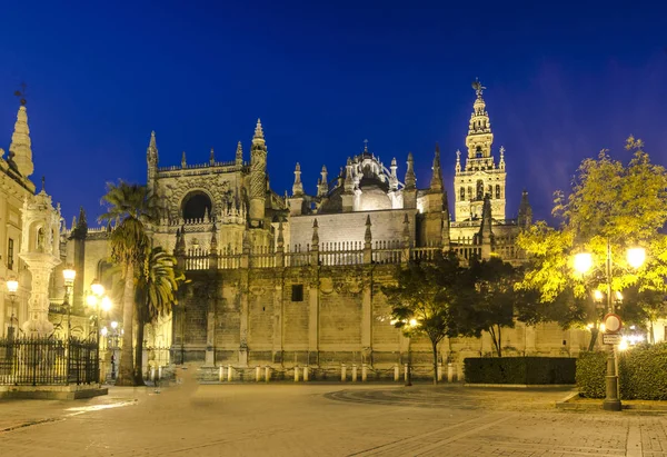 Kathedraal de Santa Maria la Sede, Sevilla, Andalusië, Spanje — Stockfoto