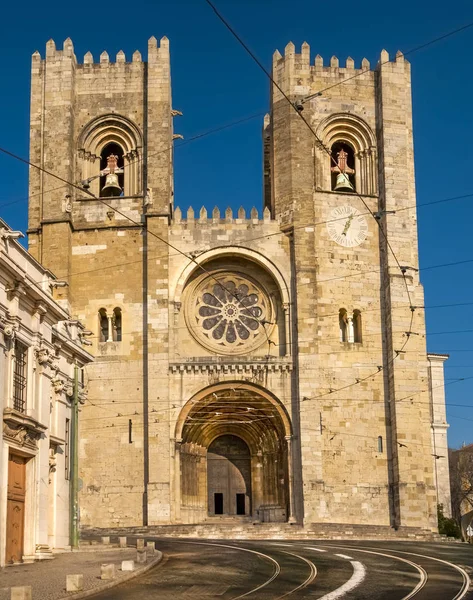 Santa Maria Maior de Lisboa o Se de Lisboa, Lisboa, Portugal Fotos De Stock Sin Royalties Gratis