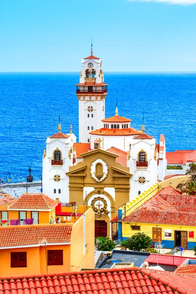 Candelaria, Tenerife, Canary Islands, Spain: Overview of the Bas — Stock Photo, Image