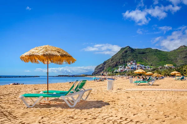 Las Teresitas, Tenerife,Canary islands,Spain: Las Teresitas beach — Stockfoto