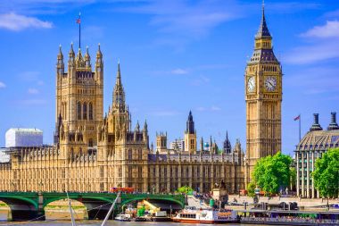 London, Büyük Britanya Birleşik Krallığı: Palace of Westminster Köprüsü