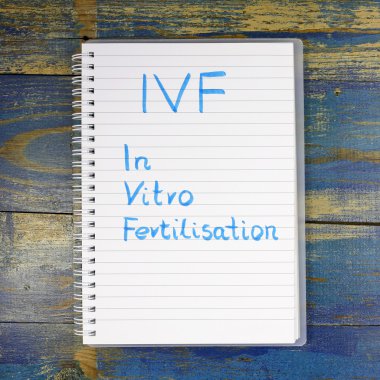 IVF - In Vitro defterde yazılı gübreleme