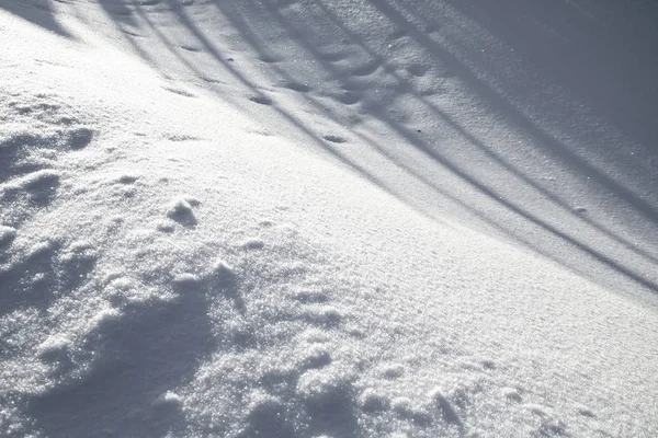Hintergrund Schneehang Stockfoto