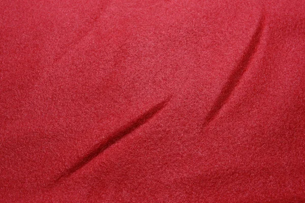 Vermelho ondulado tecido fundo — Fotografia de Stock
