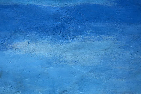 Azul pintado textura da parede ou fundo — Fotografia de Stock