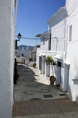 Frigiliana-Andalusia, Costa del Sol güzel İspanyol yerleşim blancos biri