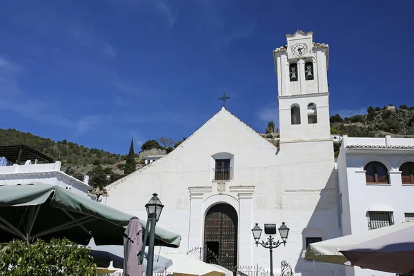 Biserica San Antonio, Frigiliana, Andaluzia, Spania — Fotografie, imagine de stoc