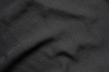 siyah zarif dalgalı kumaş arka plan