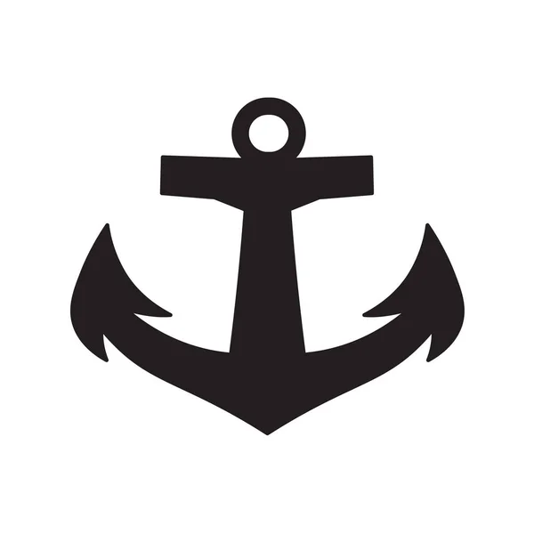 Ship anchor icon- vector illustration — Stock Vector