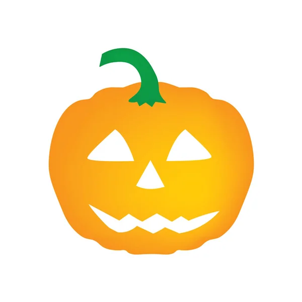 Halloween pumpkin- vector illustation — Stock Vector