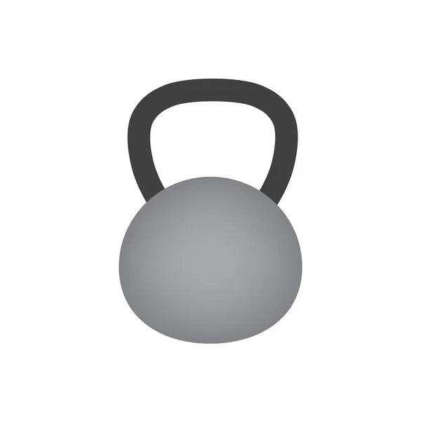 Kettlebell wektor ikona ilustracja — Wektor stockowy