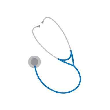 stetoskop simge vektör çizim