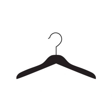 Siyah Askı-vektör çizim