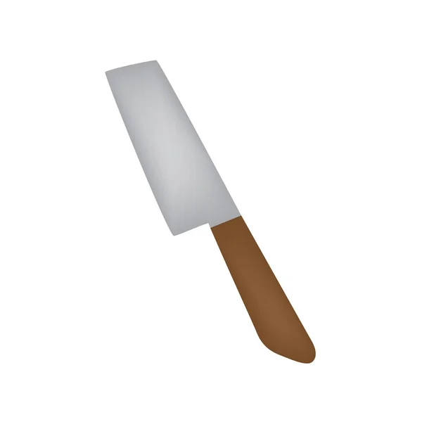 Couteau de boucher icon- illustration vectorielle — Image vectorielle