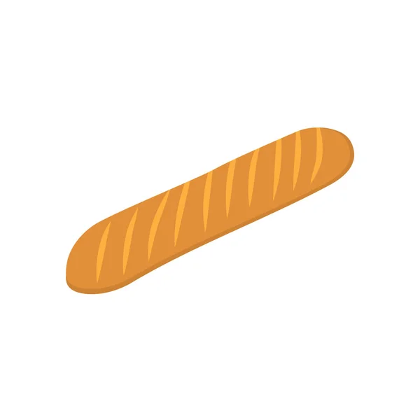 Baguette icon- vector ilustración — Vector de stock