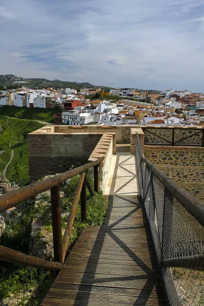 Colorful architecture of Velez-Malaga, Andalusia, Spain — Stock Photo, Image