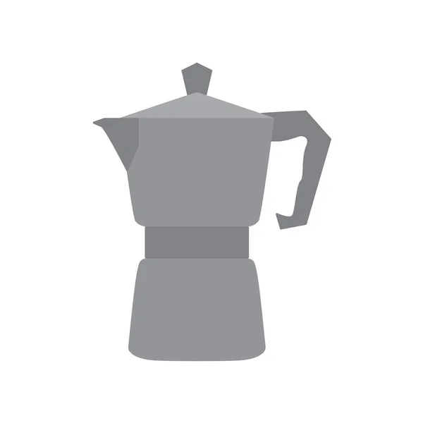 Coffee percolator, maker, moka icon- vector illustration — Stock Vector
