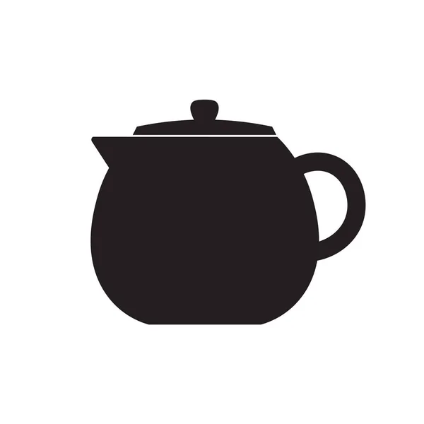 Chá ou cafeteira icon- ilustração vetorial —  Vetores de Stock