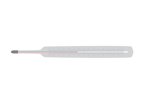 Medizinisches Thermometer Icon-Vektor Illustration — Stockvektor