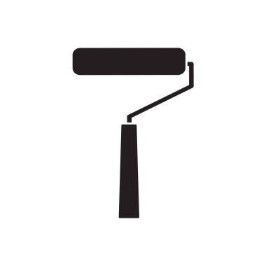 boya silindiri simge vektör çizim