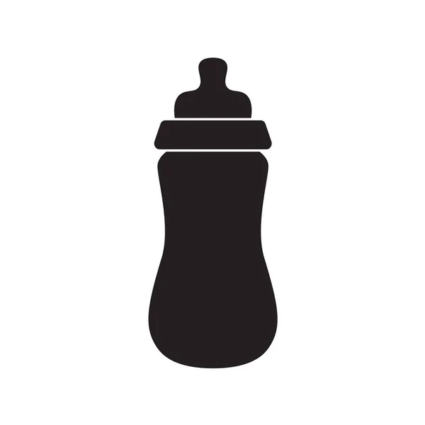 哺乳瓶おしゃぶりアイコン ベクトル図 — ストックベクタ
