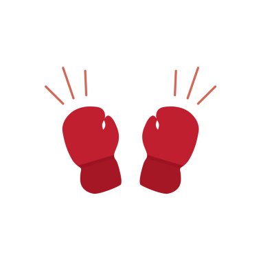 Boks eldivenleri simge vektör çizim