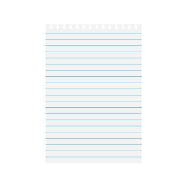 çizgili defter kağıt levha-vektör çizim