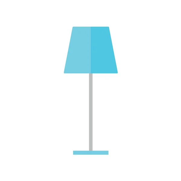 Lámpara de pie icon- vector ilustración — Vector de stock