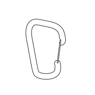 tırmanma çantanıza simge vektör çizim