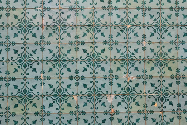 Hermosa textura tradicional de azulejos de lisbón — Foto de Stock