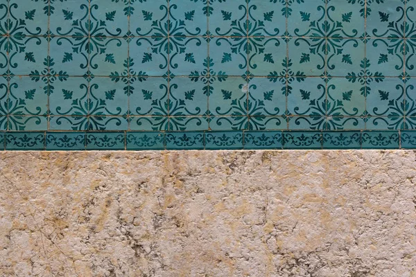 传统的里斯本瓷砖背景 — 图库照片