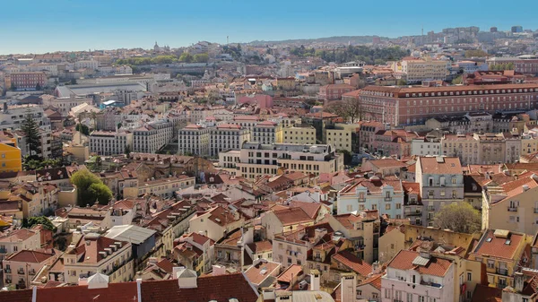 Vista panorâmica de Lisboa, Portugal — Fotografia de Stock