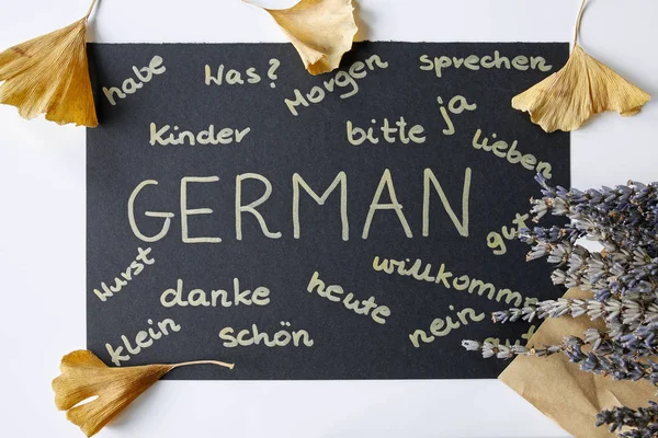 concept of learning german language