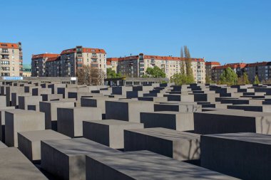 Berlin, Almanya, 21 Nisan 2016: Öldürülen Je Memorial'a