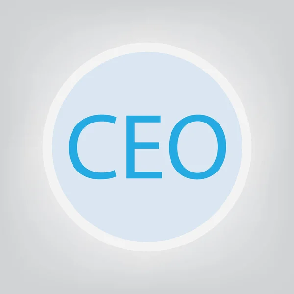 Ceo (Chief Executive Officer) Akronym- Vektor-Illustration — Stockvektor