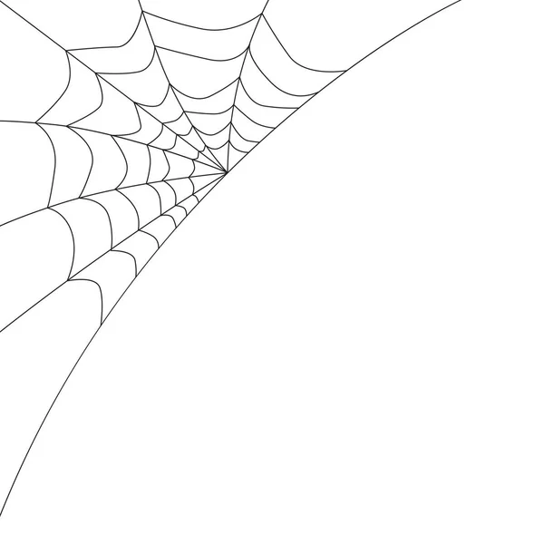 Cobweb modelo- ilustração vetorial — Vetor de Stock