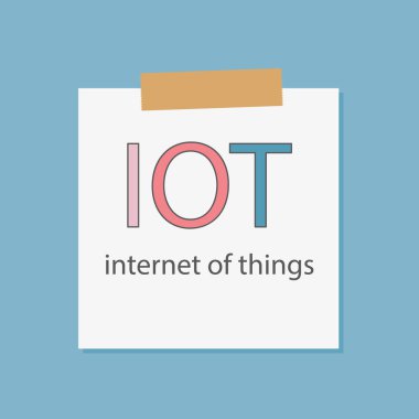 Defter kağıt-vektör çizim içinde yazılmış şeylerin çok Internet