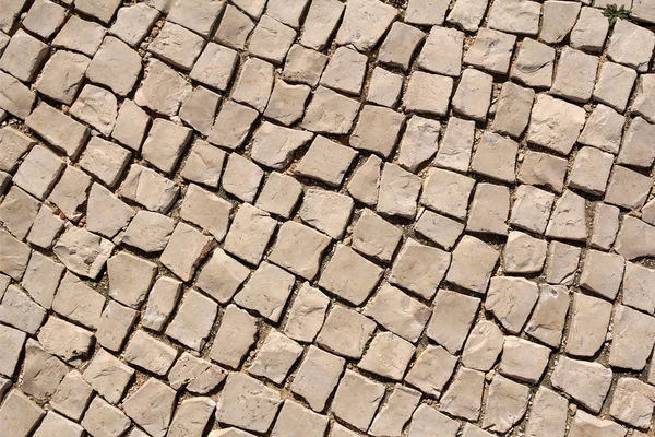 Cobbled pavement background — Stock Photo, Image