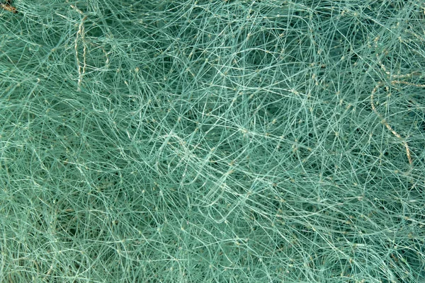 Green fishing nets background — Stock Photo, Image