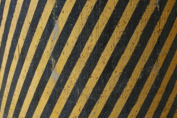 Black and yellow stripes wall texture — Stock Photo, Image