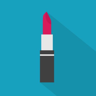 pembe ruj simgesi-vektör çizimi