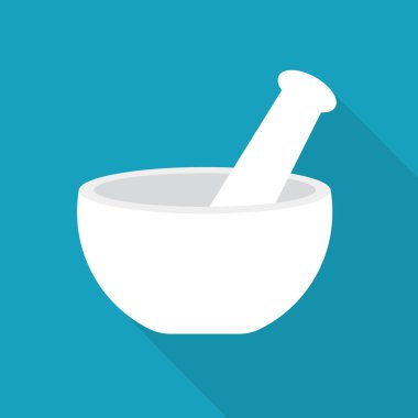 Havan ve tokmak simgesi vektör illüstrasyonuName